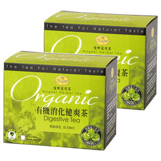 Magnet 曼寧 有機消化健爽茶, 20包, 2g, 2盒