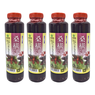 埔里農會 桑椹汁, 800g, 新鮮桑椹製成, 4瓶