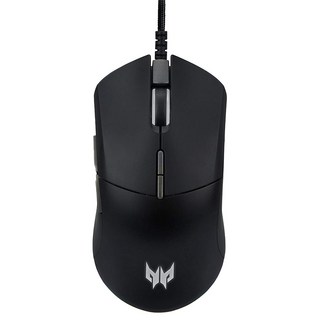 acer 宏碁 PREDATOR CESTUS 330 有線電競滑鼠 16 000 DPI 光學感應器 1680萬RGB顏色選項, Black