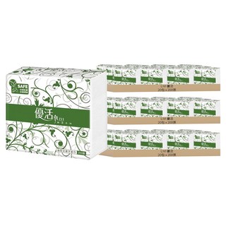 LIVI 優活 抽取式擦手紙, 1入, 60包