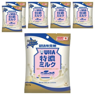 UHA 味覺糖 特濃牛奶糖 67g 北海道牛奶製成, 6袋