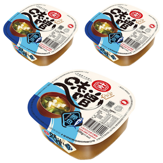 十全 鰹魚味噌 100%台灣國產白米 非基改黃豆 天然香氣濃郁芬芳, 500g, 3盒