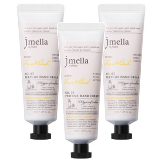 jmella 香氛護手霜 No.3 Lime & Basil, 50ml, 3條