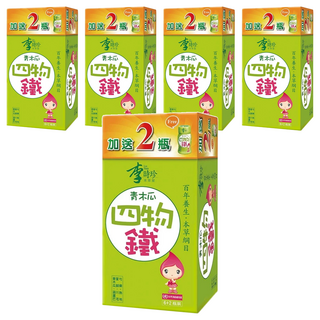 李時珍 青木瓜四物鐵, 8瓶, 50ml, 5盒