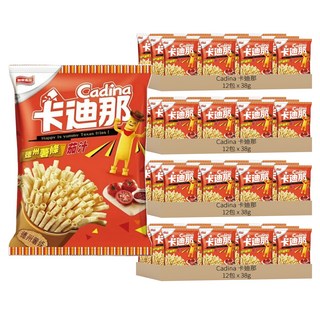 Cadina 卡迪那 德州薯條 茄汁口味, 38g, 48包
