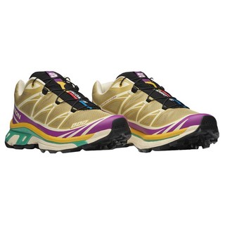 SALOMON XT-6 Gore-Tex "Antique Gold " 機能山系 慢跑登山鞋 男款