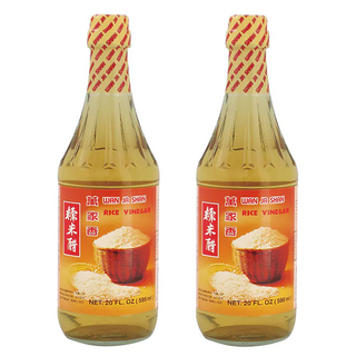 萬家香 糯米醋 100%純天然釀造 無添加防腐劑, 595ml, 2瓶