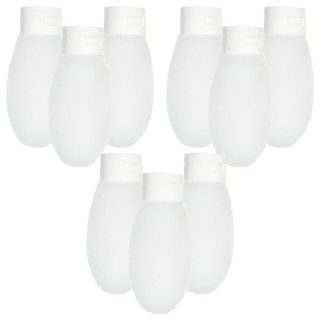 minono 米諾諾 霧面旅行分裝瓶 3個 11 x 5 x 3cm, 透明, 3組