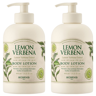 스킨푸드 레몬 버베나 바디 로션, 450ml, 2개