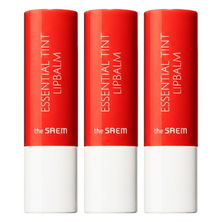 The Saem 得鮮 潤色精華護唇膏, OR01, 4g, 3件