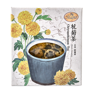 Magnet 曼寧 杭菊茶 台灣在地嚴選 無添加安心飲用 獨立包裝方便攜帶, 30g, 1入, 1盒