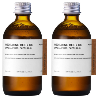 TOUN28 冥想身體油 檀香&廣藿香, 2瓶, 100ml