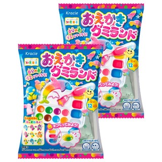 크라시에 오에가키 구미랜드 젤리만들기, 27g, 2개