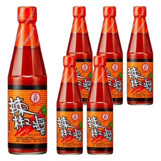 工研 辣椒醬 香鹹適中 後勁微辣 560g, 6瓶