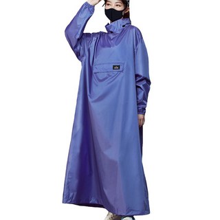 MORR Postposi反穿輕裝版雨衣 XL 長春花藍 輕量防水 時尚雨具