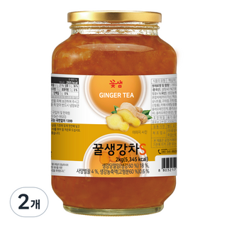 꽃샘 꿀생강차 에스, 2kg, 1개입, 2개