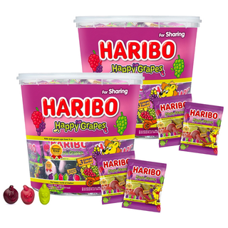 하리보 해피 그레이프 젤리 40개입, 1kg, 2개