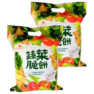 Chiao-E 巧益 蔬菜脆餅, 240g, 2袋