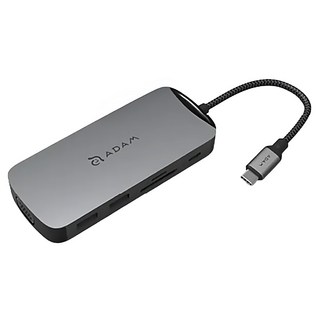 亞果元素 CASA HUB X USB-C 3.1 10 port 集線器, 1個, Gray