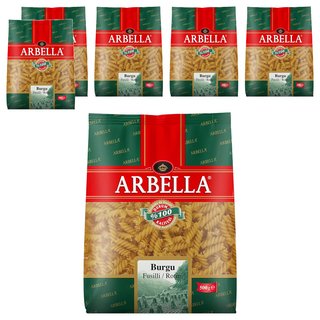 ARBELLA 阿貝拉 螺絲麵 杜蘭小麥粉, 500g, 6包