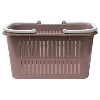 GINII 基尼 多功能野餐方形提籃 7.5L, S(30 x 20.2 x 16cm), 香頌粉, 1個