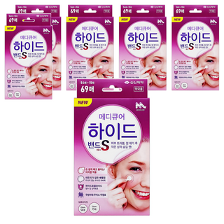 신신제약 메디큐어 하이드밴드S 하이드로콜로이드 스팟패치 69p, 6개, 69개입