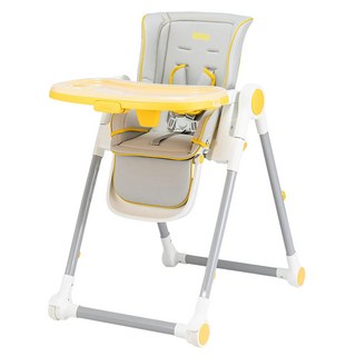 Nuby 多段式兒童高腳餐椅, 經典灰黃