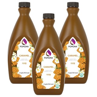 POMONA 焦糖醬, 3瓶, 2kg