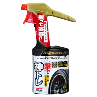 DIGLOSS 好神 輪圈輪胎清潔劑 一次解決頑固的鐵粉和油汙, 800ml, 1瓶