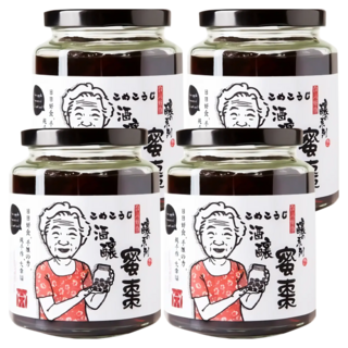 醬王殿 精選酒釀蜜棗, 手工製作，傳統風味，養身補血，純天然食材，安心無負擔, 450g, 4罐