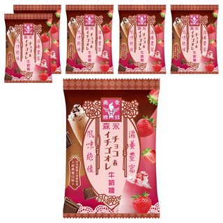 MORINAGA 森永 巧莓歐蕾牛奶糖, 90g, 6袋