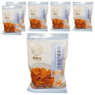 新東陽 香辣蟹風味蒟蒻片 100g, 6包
