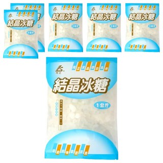 同正 結晶冰糖, 1kg, 6包