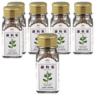 新光洋菜 羅勒葉, 優質切碎羅勒，最棒風味, 10g, 6罐