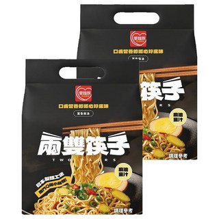 愛麵族 兩雙筷子麻油薑汁拌麵, 8包