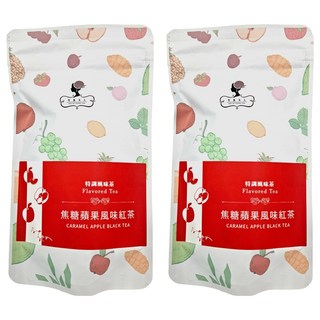 午茶夫人 焦糖蘋果風味紅茶包 Set 日本PET茶包 耐高溫沖泡, 2g, 10包, 2袋