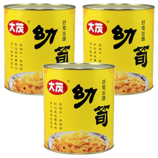 大茂 幼筍 脫俗風味賽東坡 居有竹食有筍, 2.8kg, 3罐