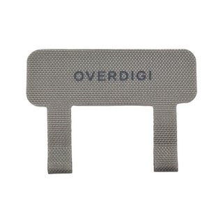 OVERDIGI 機殻掛繩片 尼龍雙環 適用於市面上全包式硬質背板手機殼, 灰色, 1盒