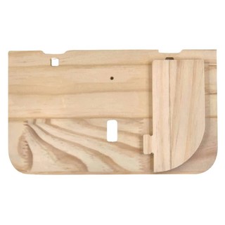 ROYALLIN 蘿林嚴選 置物層 免打孔一字隔板 木質, 小(30 x 20 x 5cm)