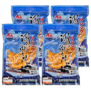 澎湖區漁會 澎湖之味 原味岩燒魷魚風味片, 4包, 120g