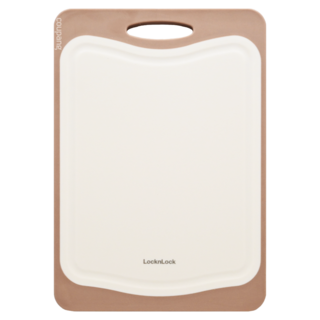 LocknLock 樂扣樂扣 竹製雙面砧板, 棕色, 1個
