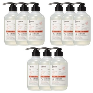 jmella 迪士尼公主聯名系列洗髮精 長髮公主蘋果花香, 9瓶, 500ml