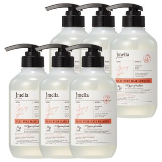 jmella 迪士尼公主聯名系列洗髮精 長髮公主蘋果花香, 6瓶, 500ml