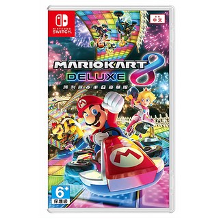 Nintendo 任天堂 SWITCH 瑪利歐賽車 8 豪華版R 亞中版 6歲以上, HAC-P-AABPA(CHT)