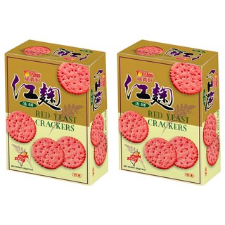 福義軒 紅麴薄餅 220g 奶素, 2盒