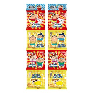 SUNFRIEND 蠟筆小新圈圈餅 四連, 64g, 2組