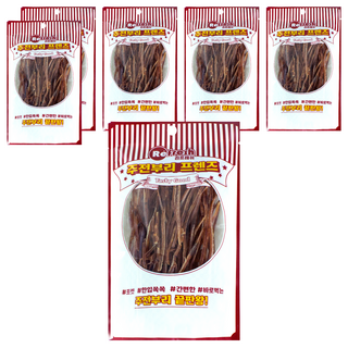 주전부리프렌즈 리프레쉬 쫄쫄찡어 조미오징어채, 20g, 6개