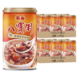 TAISUN 泰山 八寶粥, 330g, 12罐