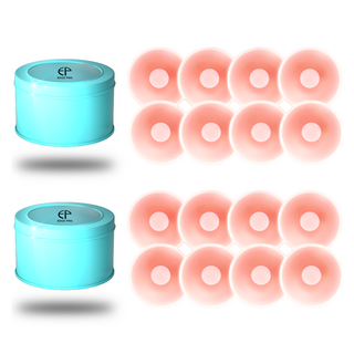 EDGEPRO 女性矽膠胸貼 胸墊 8入, 2個