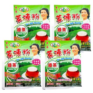 東承 天之山 綠茶茶凍粉, 台灣製造, 105g, 4包